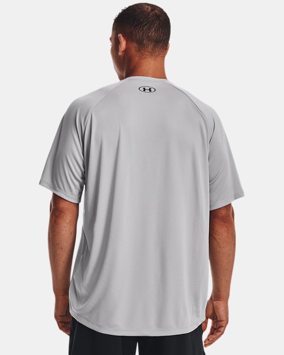 Men's UA Velocity 2.0 Graphic Short Sleeve in Gray image number 1